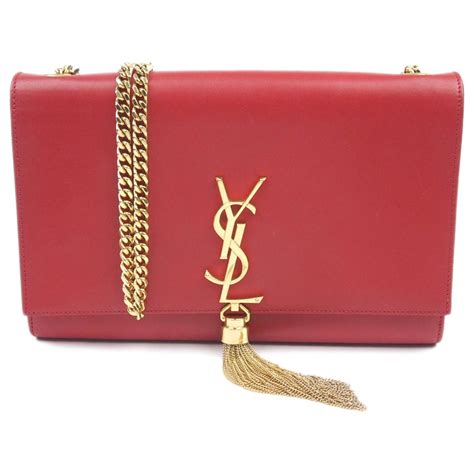 sac ysl rouge bandouliere|sacs YSL femme.